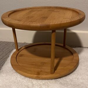 The Container Store Bamboo Lazy Susan